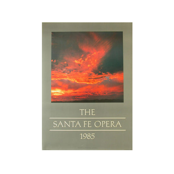 1985 Season Poster by Eliot Porter. Sunset image.