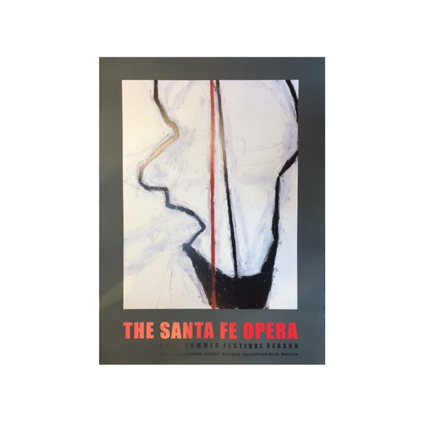 2001 Season Poster featuring abstract artwork by Rothensberger.