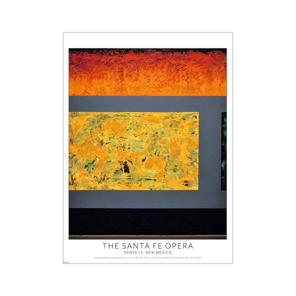 2014 Festival Poster featuring abstract artwork by Dan Namingha.